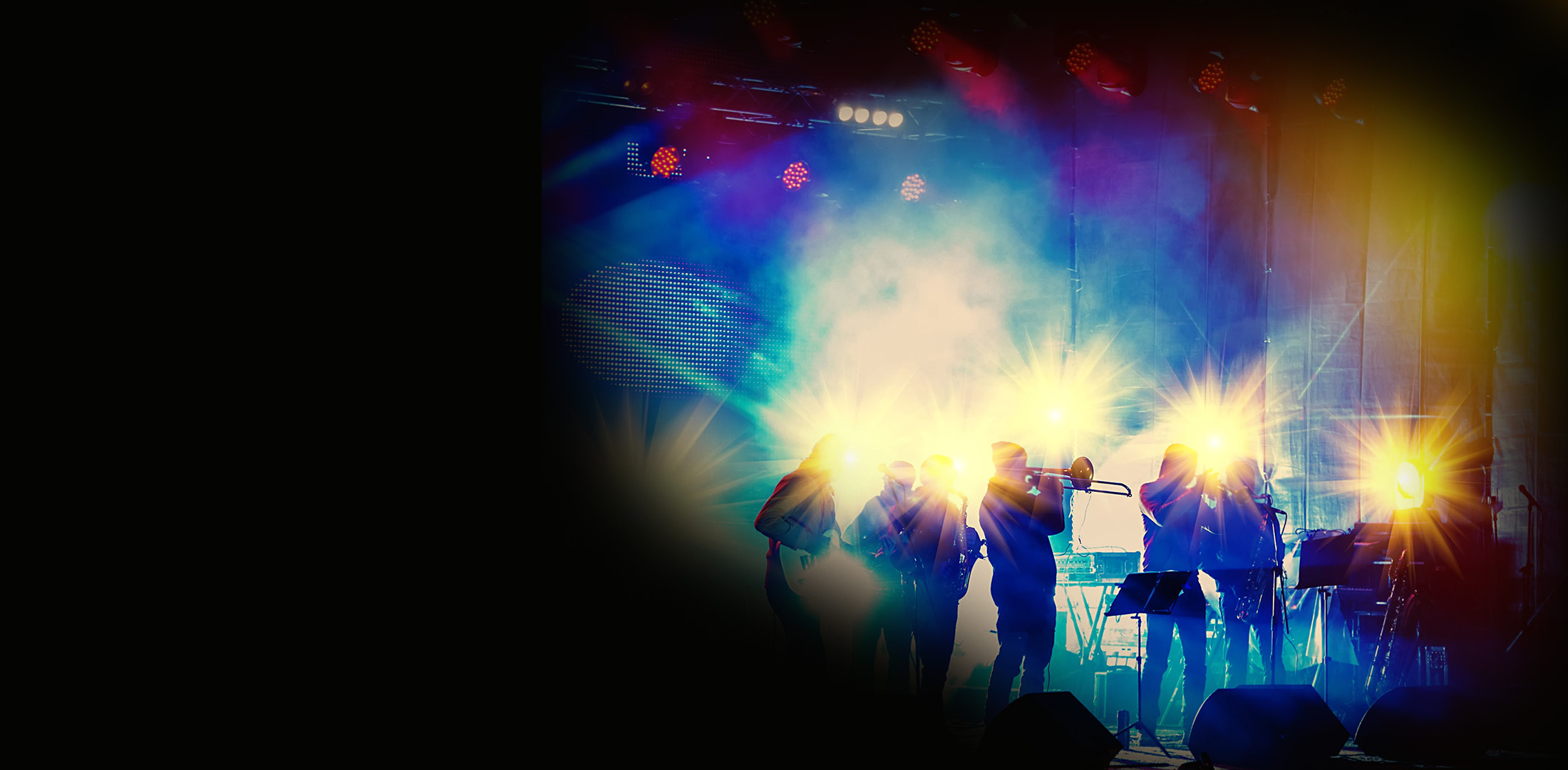 éclairage et sonorisation pour musiciens