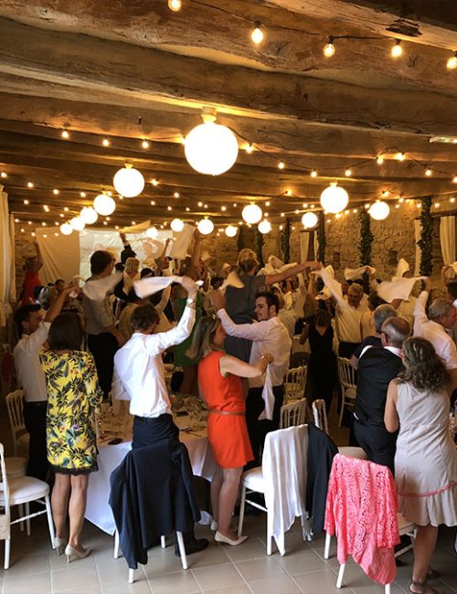 éclairage et sono pour mariage