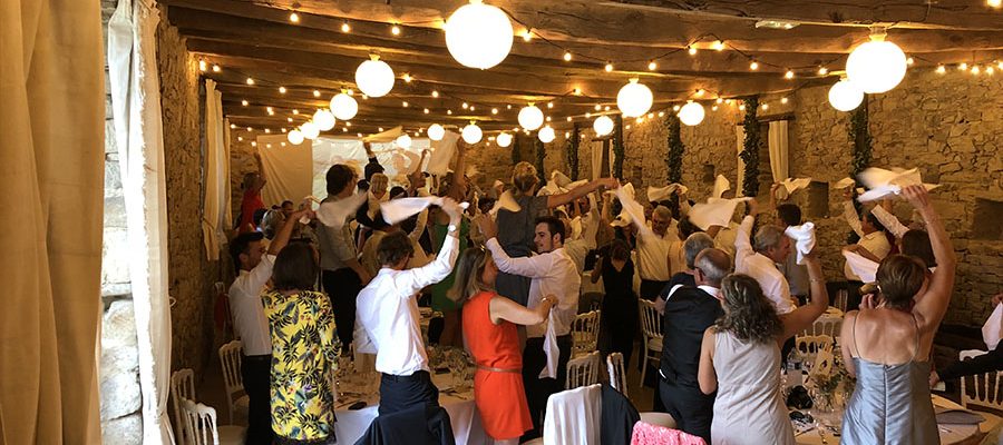 éclairage et sono pour mariage