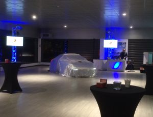 animation eclairage et lumière pour Porsche